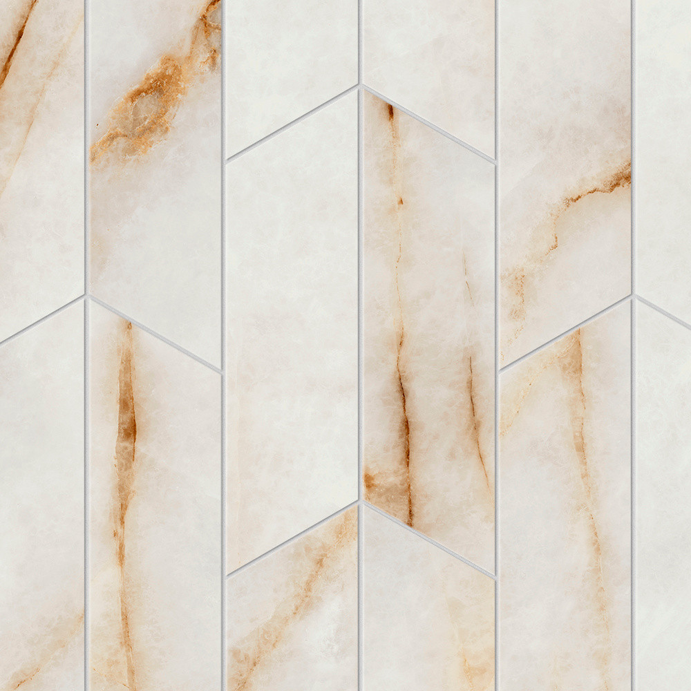 Marvel Diva Ice Crystal Mosaico Chevron  Velvet 